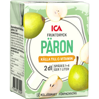 Päron måltidsdryck 2dl ICA