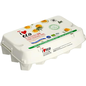 Ägg 15-p KRAV ICA I love eco