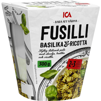 Fusilli Basilika & ricotta 300g ICA