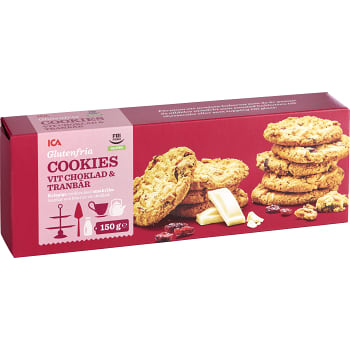Kaka Cookie vitchoklad 150g ICA