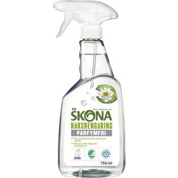 Köksrengöring Parfymfri 750ml Miljömärkt ICA Skona