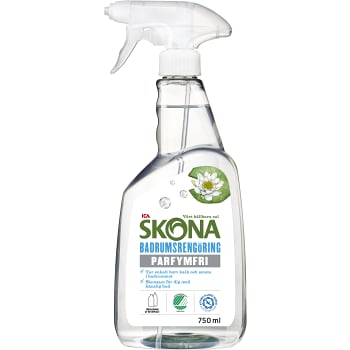 Badrumsrengöring Parfymfri 750ml Miljömärkt ICA Skona