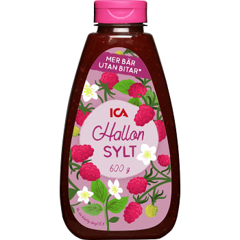 Hallonsylt Klämflaska 600g ICA