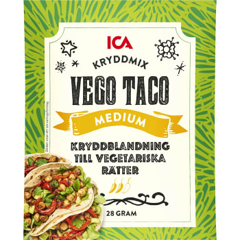 Kryddmix Vego Taco 28g ICA