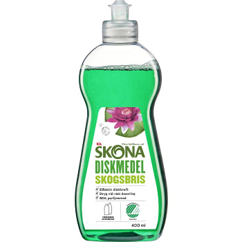 Handdiskmedel Skogsbris 400ml Miljömärkt ICA Skona