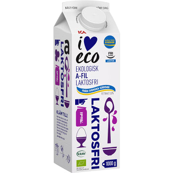 A-Fil 3% Laktosfri 1kg KRAV ICA I love eco