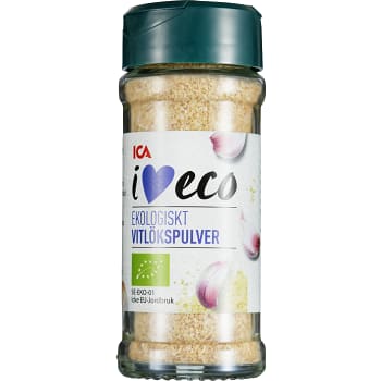 Vitlökspulver Ekologisk 49g ICA I love eco