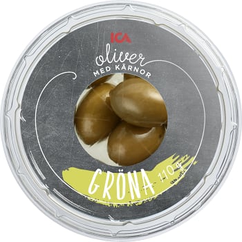 Tapas Gröna oliver 110g ICA