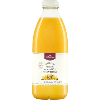 Juice Apelsin Mango & Passionsfrukt Nypressad  