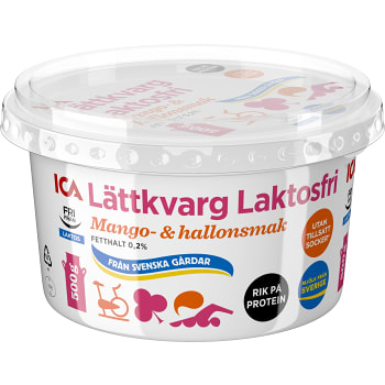 Lättkvarg Mango & Hallon Laktosfri