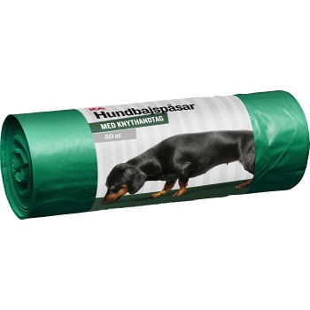 Hundbajspåse Grön 50-p ICA