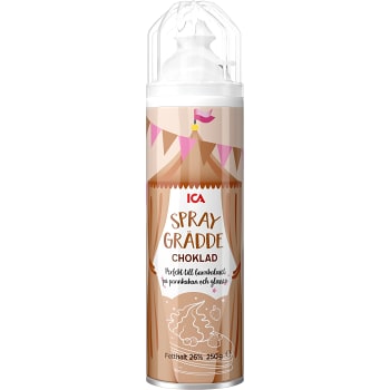 Spraygrädde Choklad 250g ICA