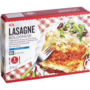 Lasagne Bolognese Fryst