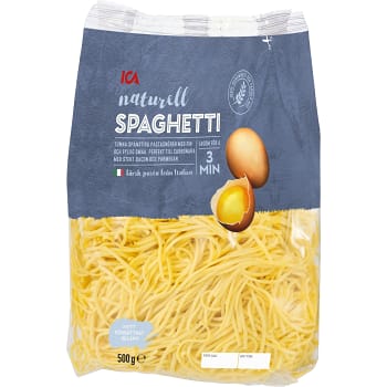 Spaghetti Naturell Färsk 500g ICA | Handla online från din lokala ICA-butik