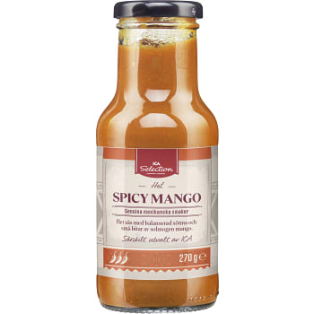 Hot Mango Sauce 250g ICA Selection Handla Online Fr N Din Lokala ICA   7318690491293 