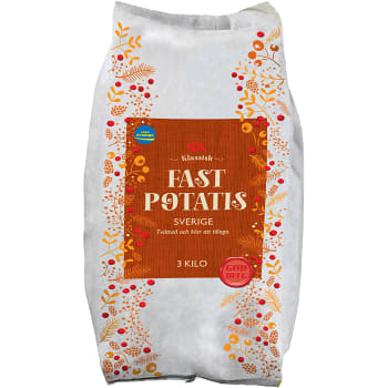 Fast potatis 3kg Klass 1 ICA