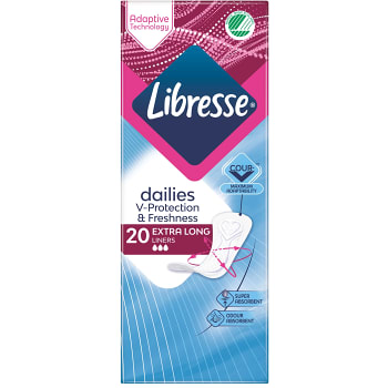 Trosskydd Daily Fresh Extra Long 20st Libresse