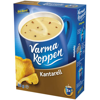 Kantarellsoppa 3 portioner 6dl Varma Koppen
