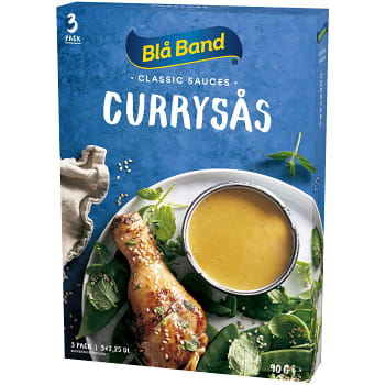 Currysås 2,25dl 3-p Blå Band