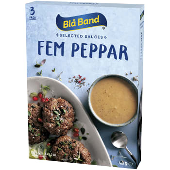 Fem Peppar Bistro 2,5dl 3-p Blå Band