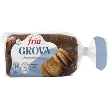 Bröd Grova Glutenfri Fryst 500g Fria