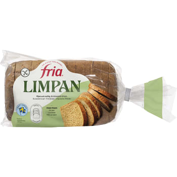 Bröd Limpan Glutenfri Fryst 500g Fria