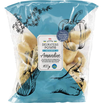 Delikatesspotatis Amandine Sköljd 900g Klass 1 ICA