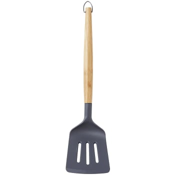 Stekspade med hål Nylon/bambu 31,5cm ICA