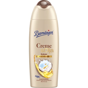 Duschtvål Kakao & Kokosolja 250ml Barnängen