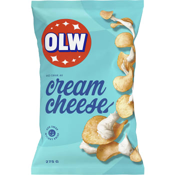 Cream cheese Chips 275g OLW
