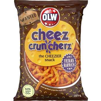 Ostbågar Cheez Cruncherz Texas Ranch