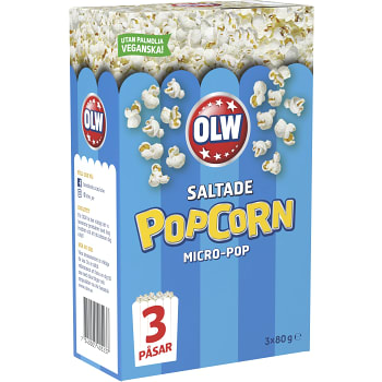 Popcorn Micropop Salt 3-P