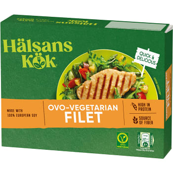 Vegetariska sojafiléer Fryst 300g Hälsans Kök