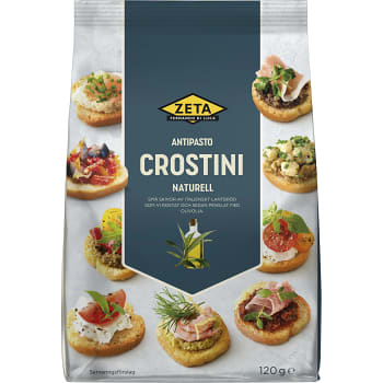 Crostini Naturell 120g Zeta