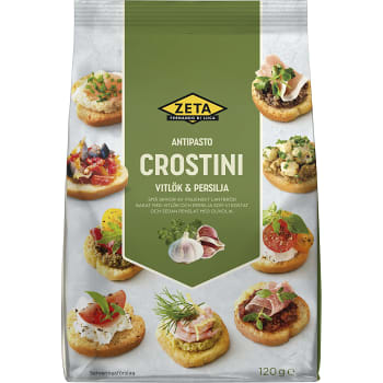 Crostini Vitlök & persilja 120g Zeta