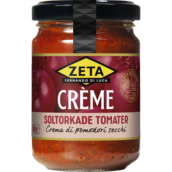 Creme av Soltorkade tomater 140g Zeta