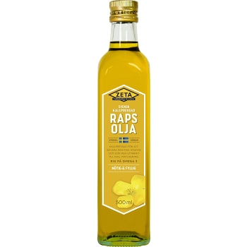 Kallpressad Rapsolja 500ml Zeta