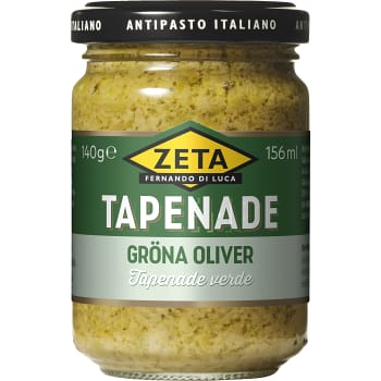 Tapenade av Oliver Gröna 140g Zeta
