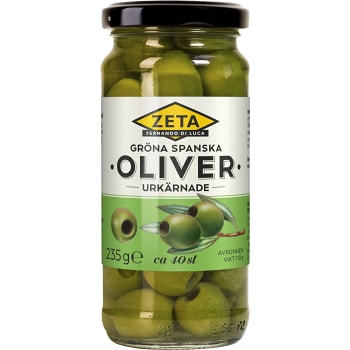 Oliver Spanska Gröna Urkärnade 235g Zeta