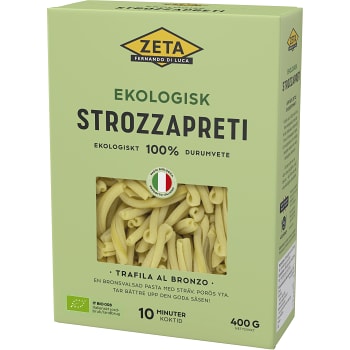 Strozzapreti Ekologisk 400g Zeta