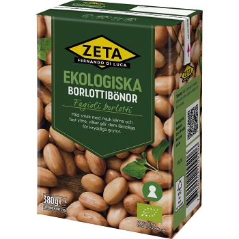Borlottibönor Ekologisk 230g Zeta