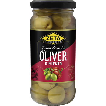Oliver fyllda med pimiento 125g Zeta