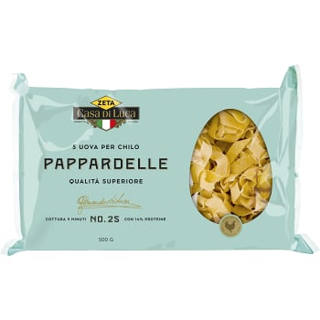Pasta Pappardelle 500g Zeta