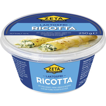Ricotta Laktosfri 250g Zeta