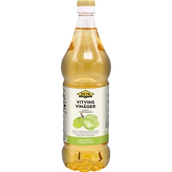 Vitvinsvinäger 1L Zeta