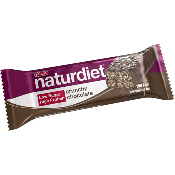 Low calorie bar Crunchy chocolate Viktkontroll 50g Naturdiet