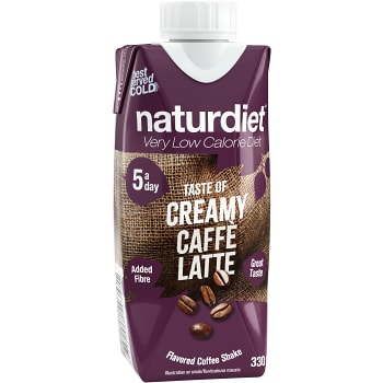 Shake Caffe latte Viktkontroll 330ml Naturdiet