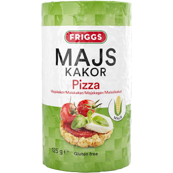 Majskakor Pizza 125g Friggs