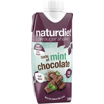Mint Chocolate Shake 330ml Naturdiet