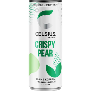 Energidryck Crispy Pear 355ml Celsius